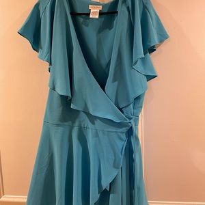 EUC CHIC SOUL TURQUOISE ROMPER